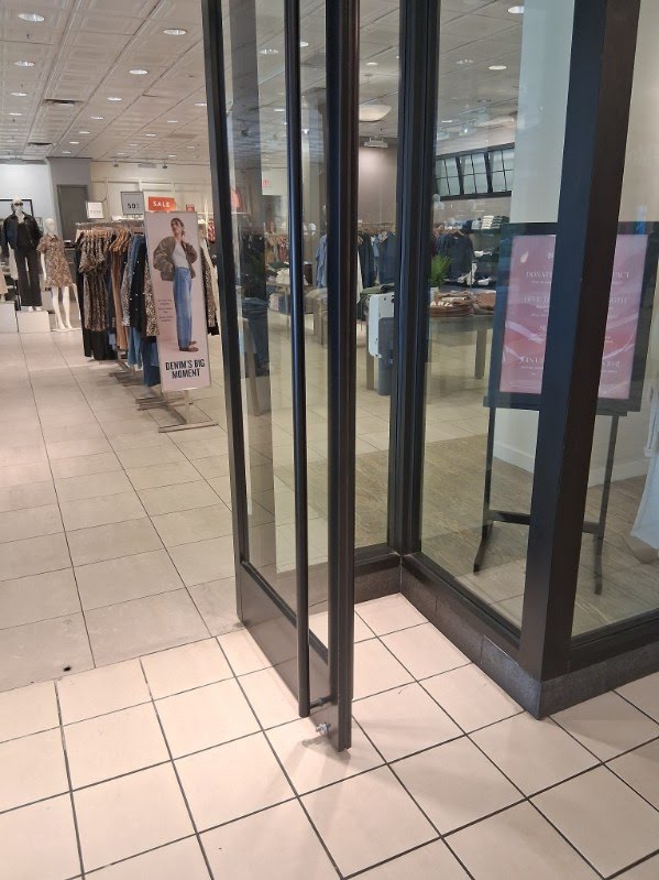 Commercial door securement repair work